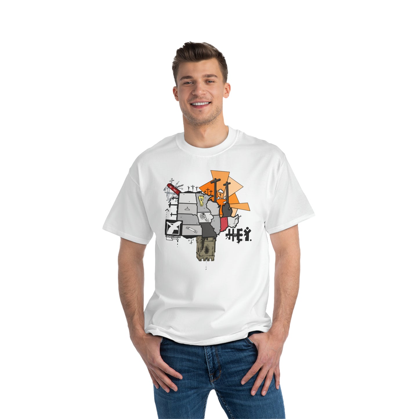 "Midwest Martyr" Beefy-T® Short-Sleeve T-Shirt