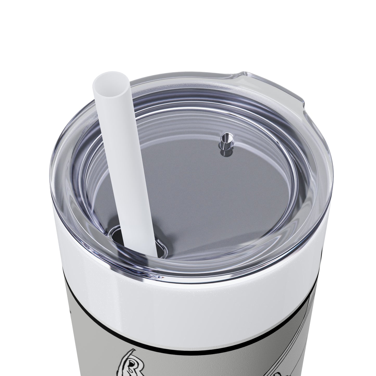 Skinny Tumbler with Straw, 20oz