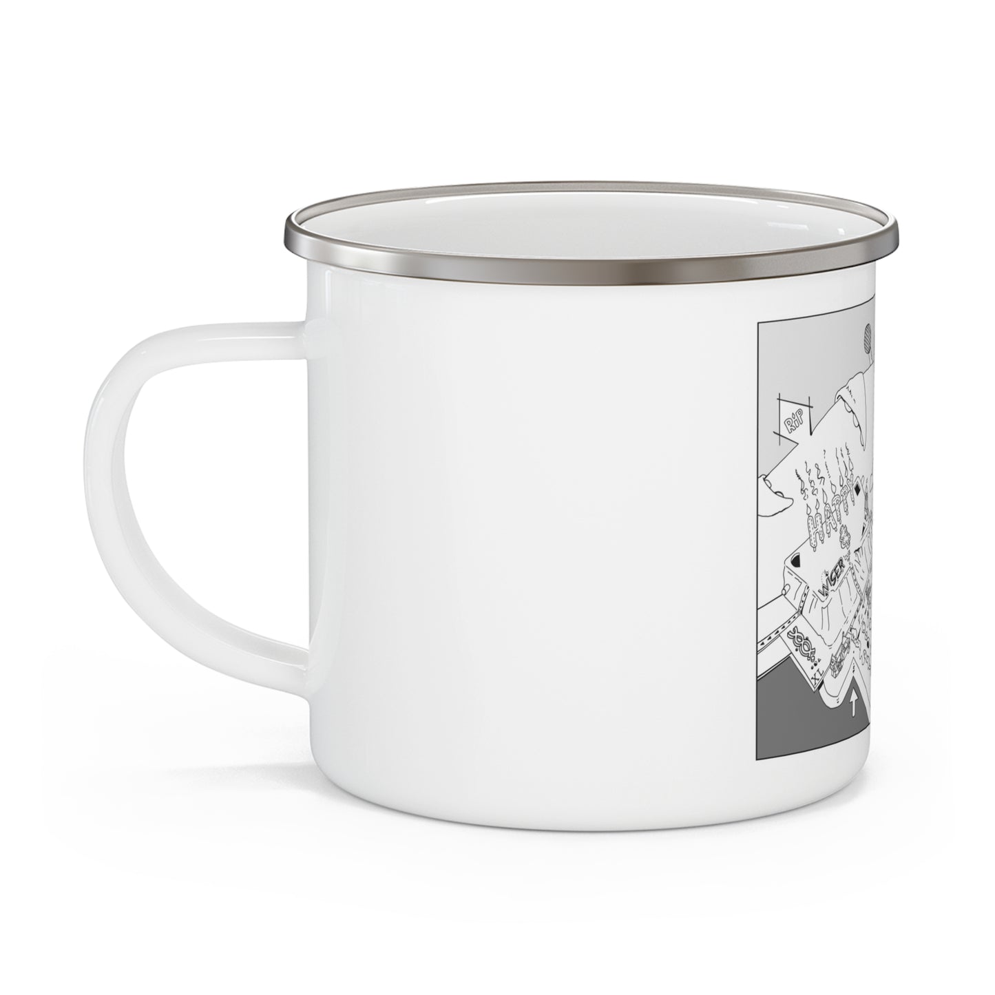 Enamel Camping Mug