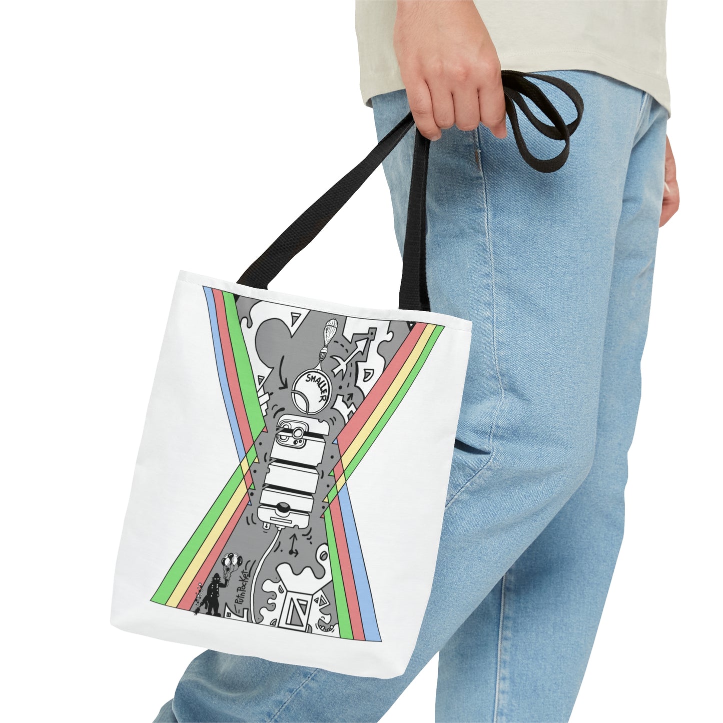 "Cell" by Jon Donovan Tote Bag (AOP)