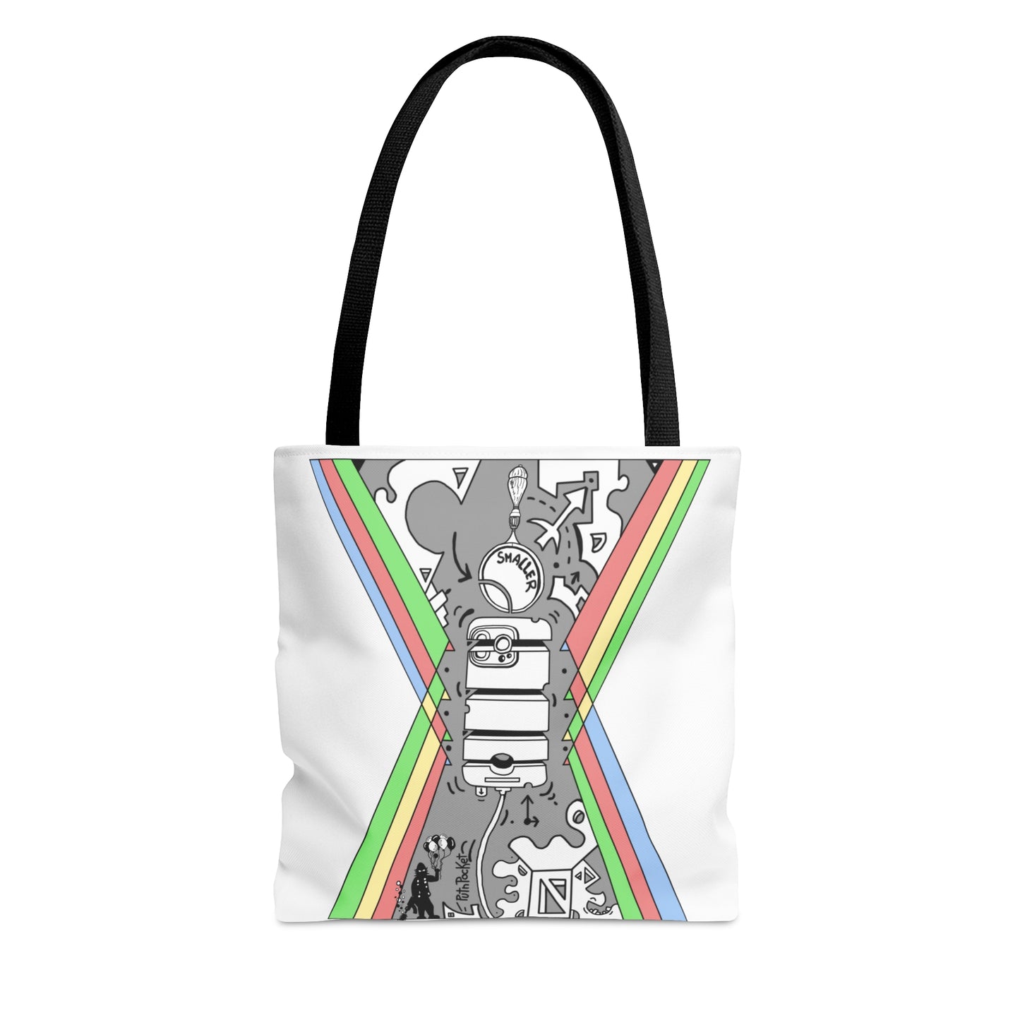 "Cell" by Jon Donovan Tote Bag (AOP)