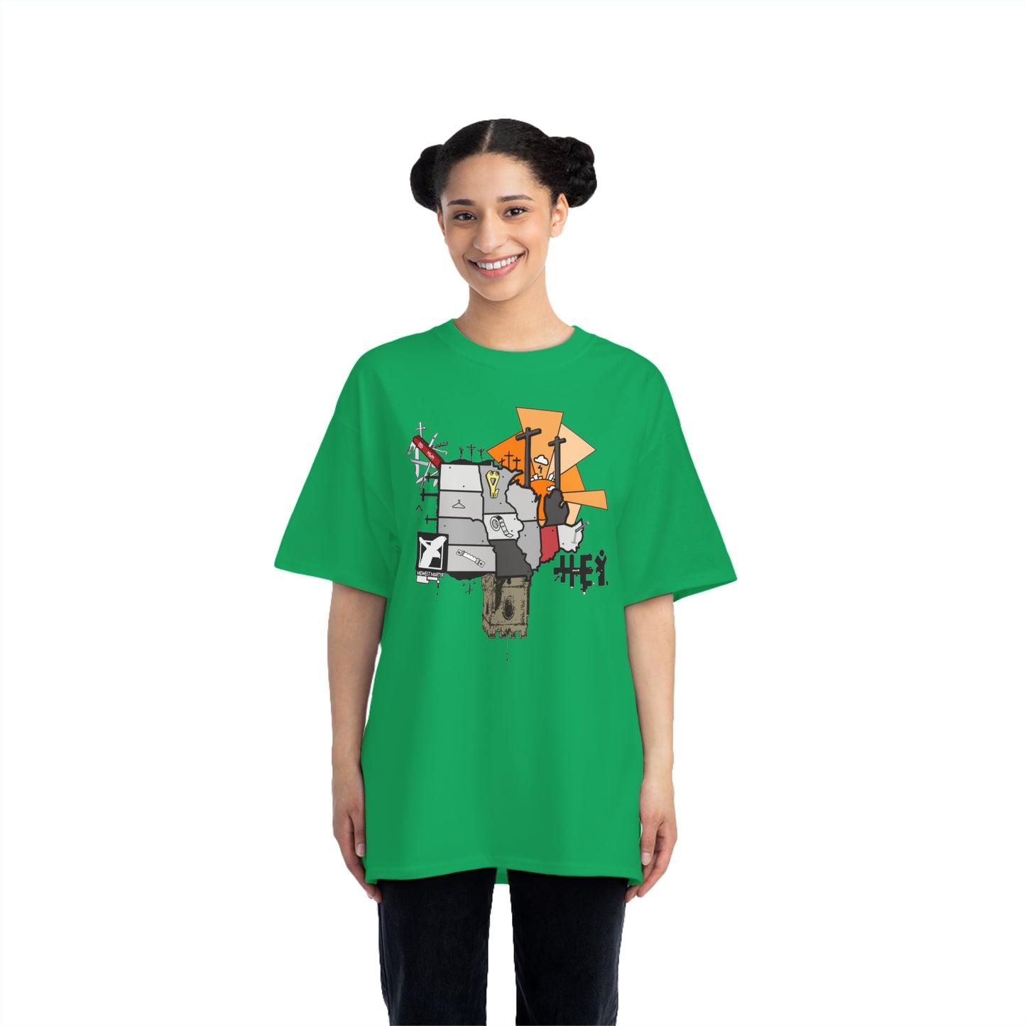 "Midwest Martyr" Beefy-T® Short-Sleeve T-Shirt