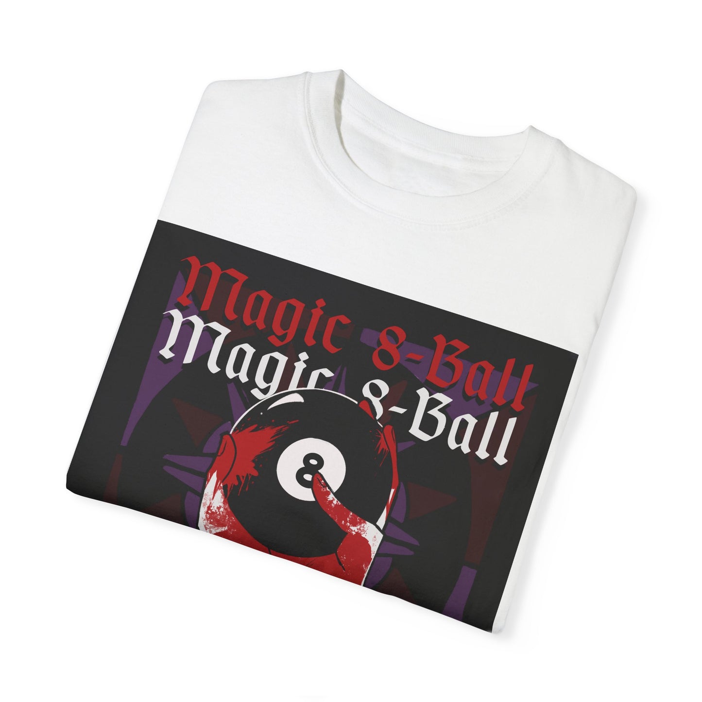 "MAGIC 8-BALL" Unisex Garment-Dyed T-shirt