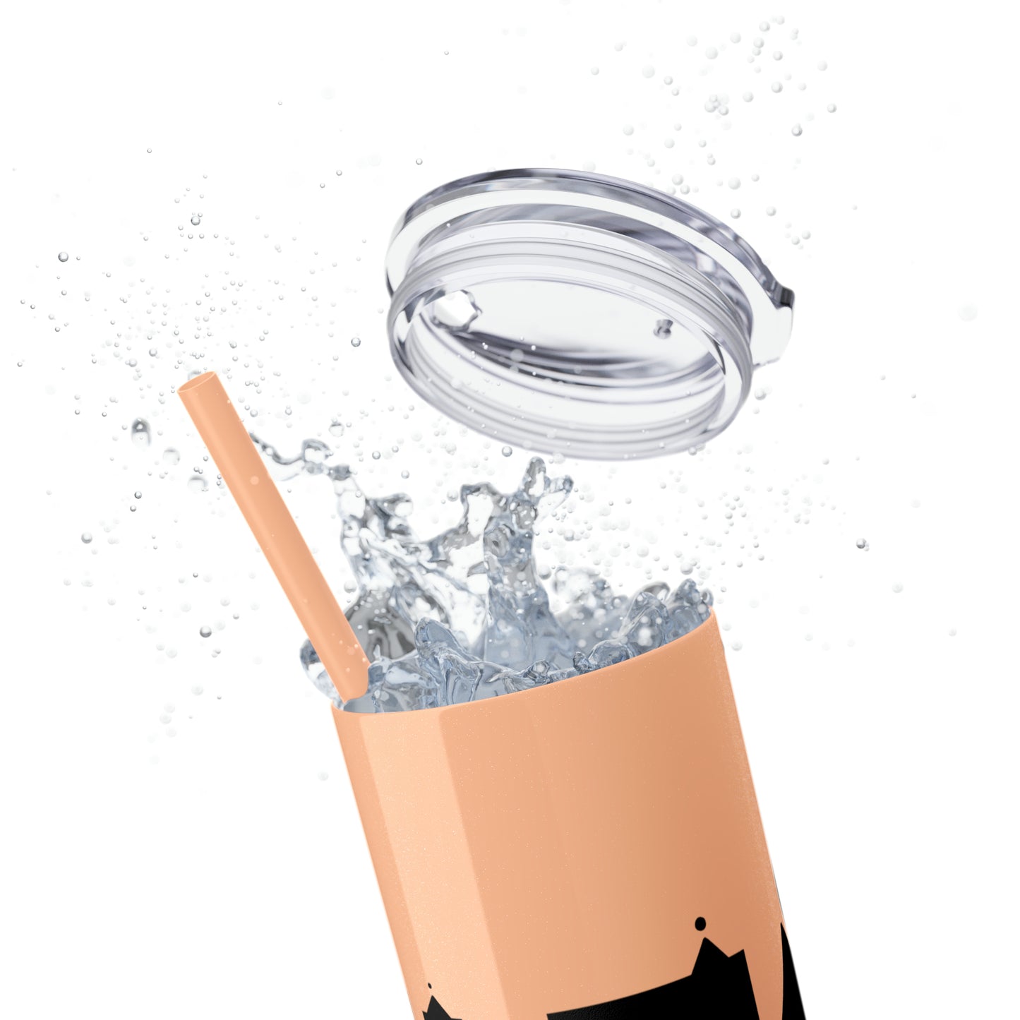 Skinny Tumbler with Straw, 20oz