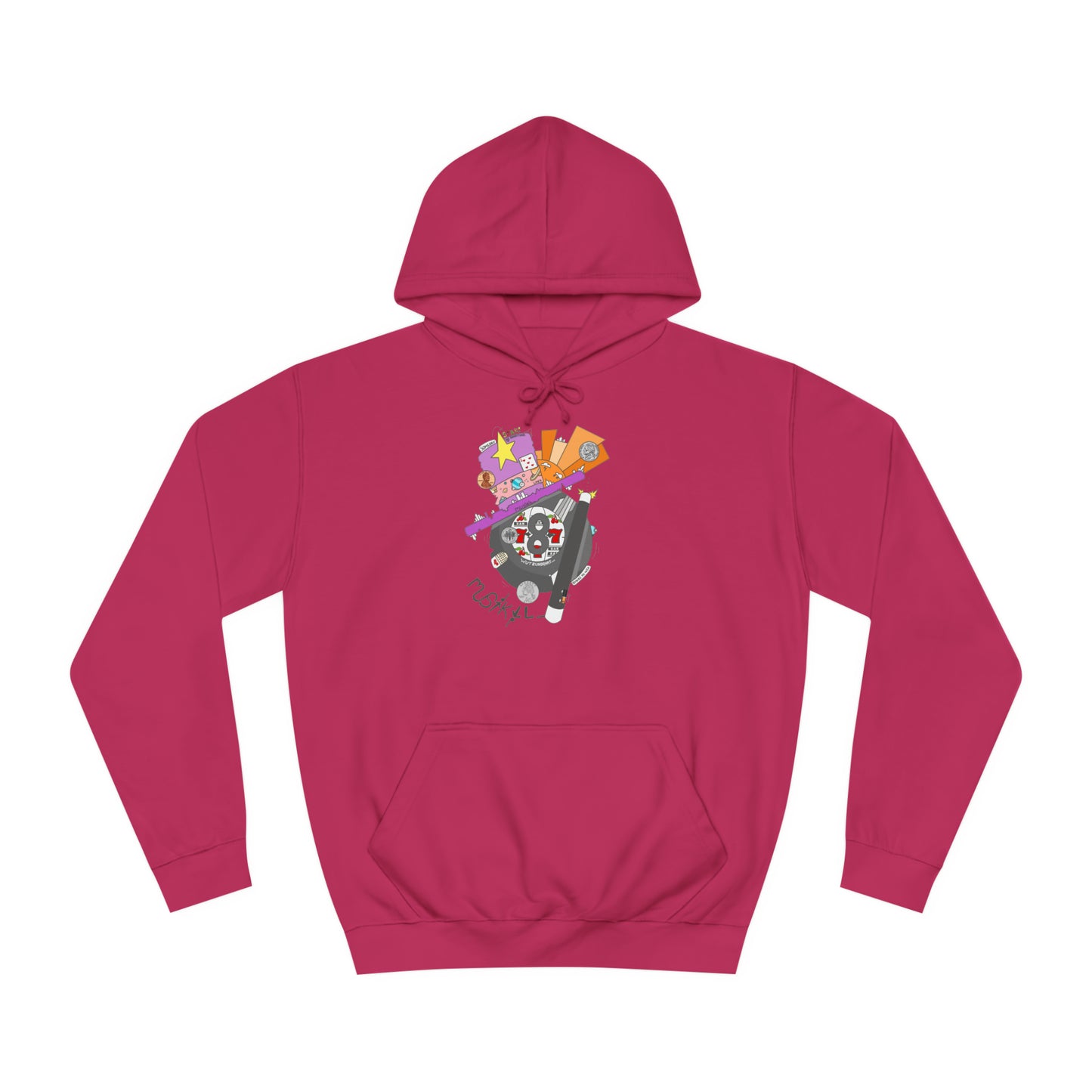 "MAGIC 8-BALL" Unisex College Hoodie