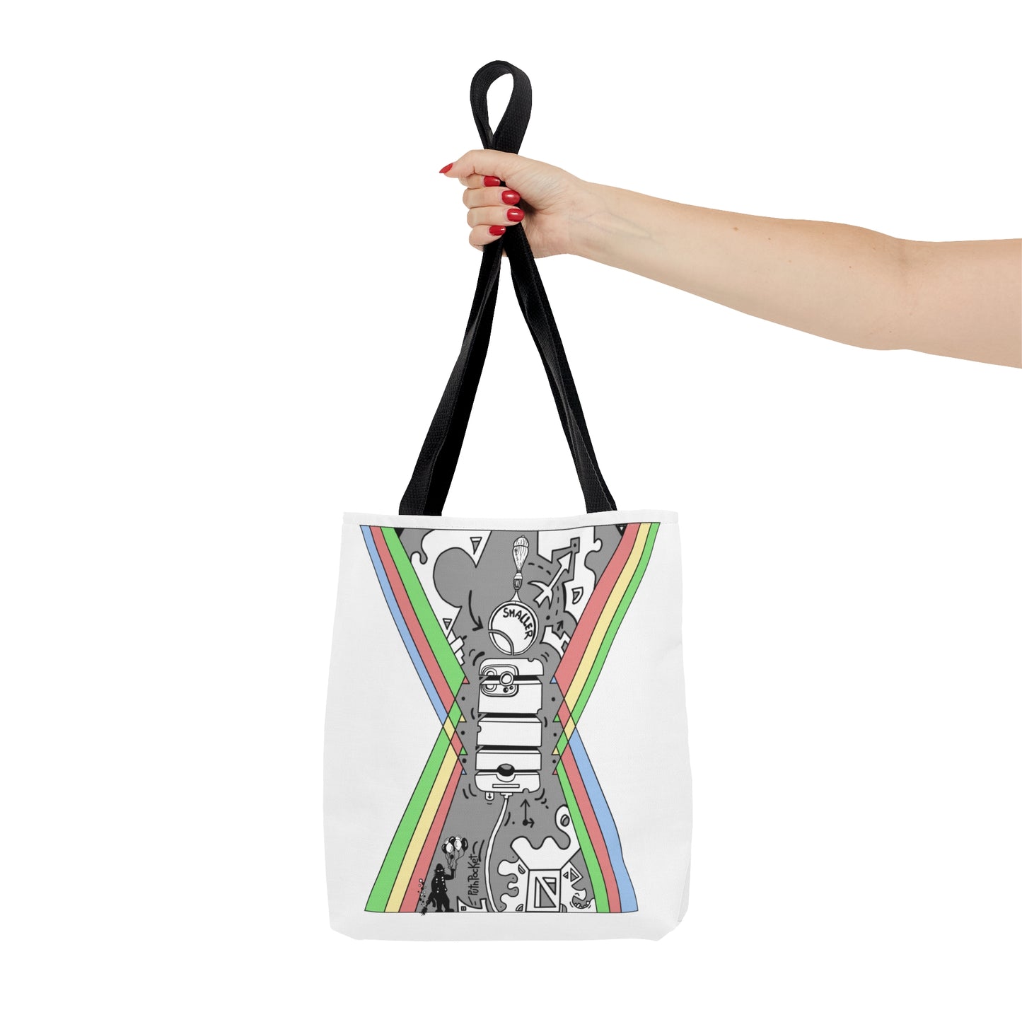 "Cell" by Jon Donovan Tote Bag (AOP)