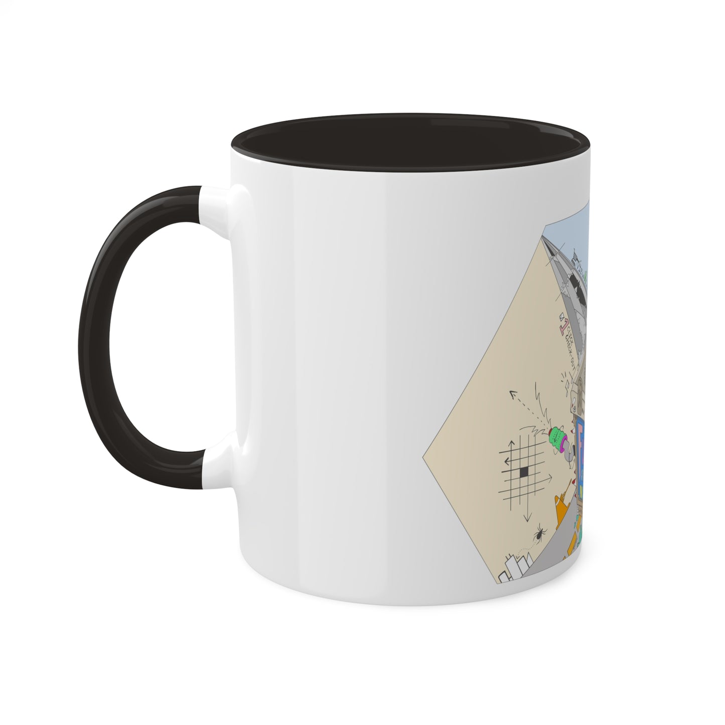 "Baby-Maker" by Sietch Ramshackle Colorful Mugs, 11oz