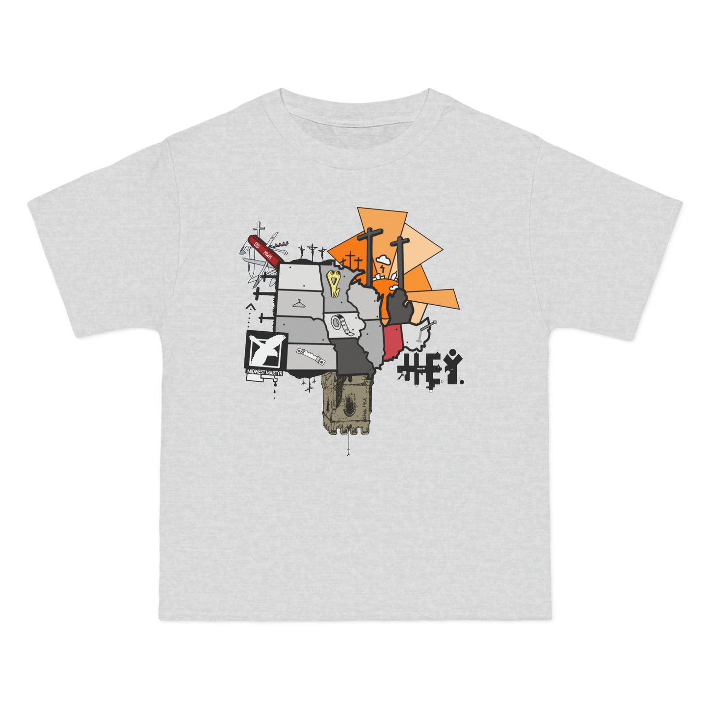 "Midwest Martyr" Beefy-T® Short-Sleeve T-Shirt