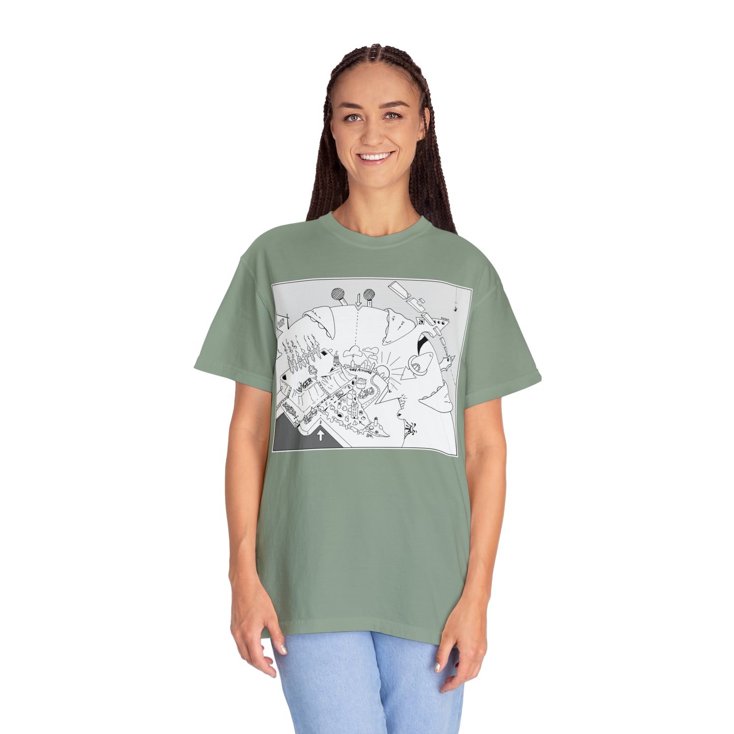 Unisex Garment-Dyed T-shirt
