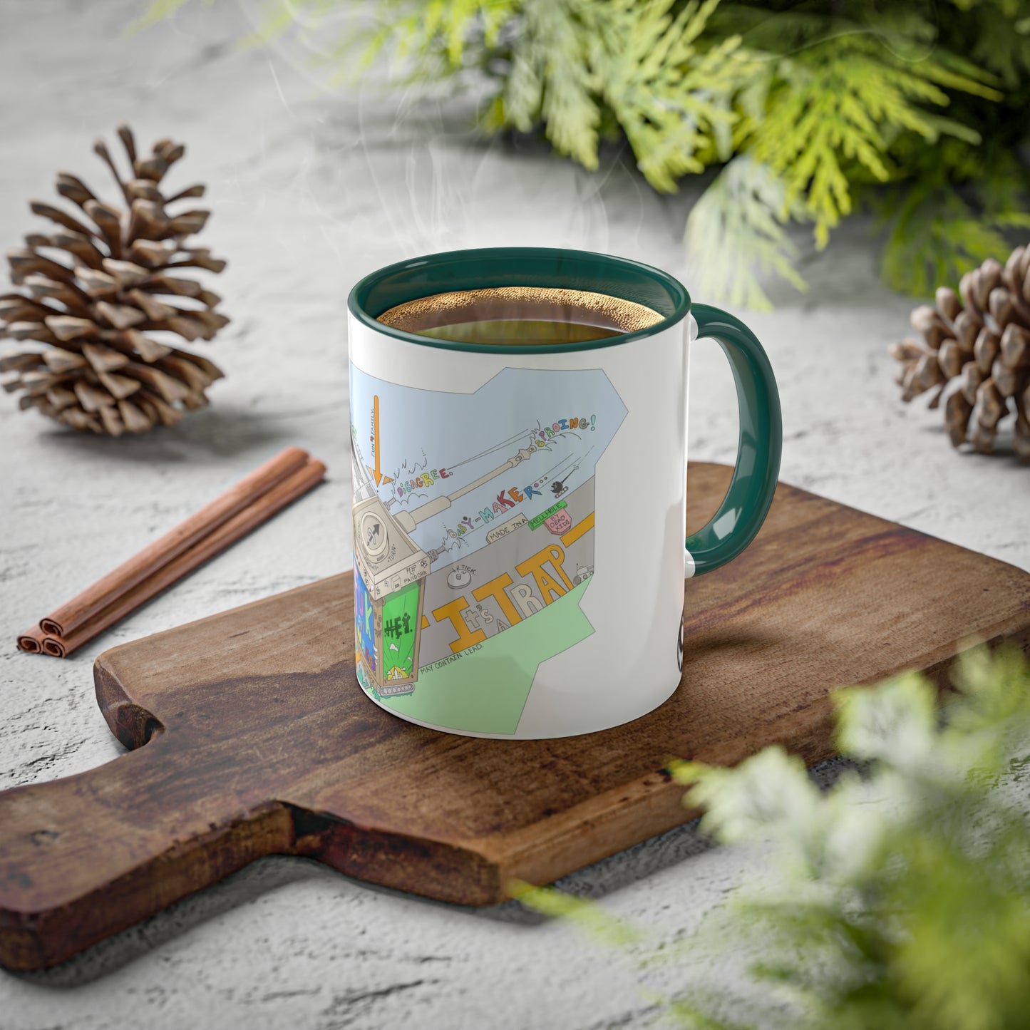 "Baby-Maker" by Sietch Ramshackle Colorful Mugs, 11oz