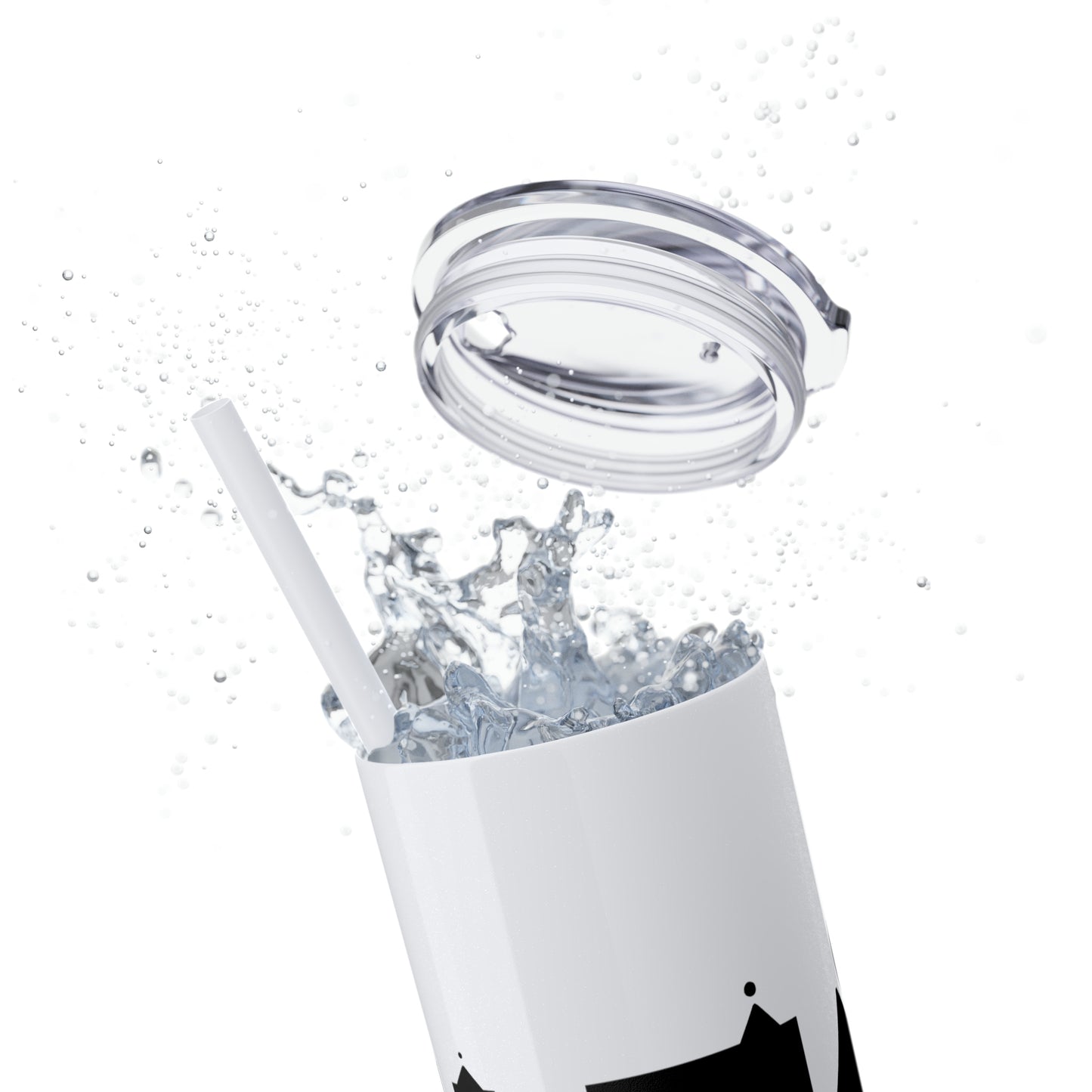 Skinny Tumbler with Straw, 20oz