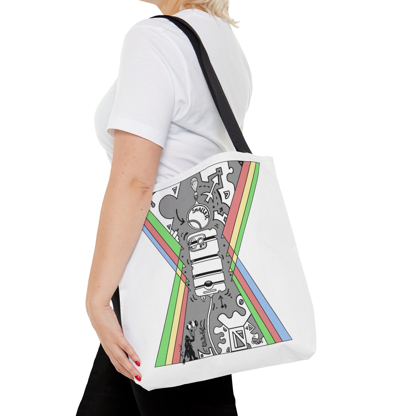 "Cell" by Jon Donovan Tote Bag (AOP)