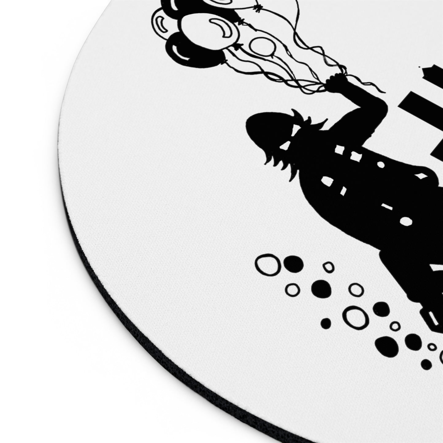 Hey. Brand Balloon Logo Mouse Pad