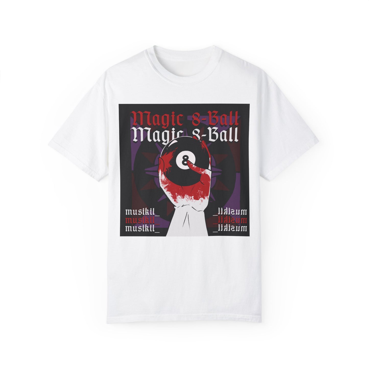 "MAGIC 8-BALL" Unisex Garment-Dyed T-shirt