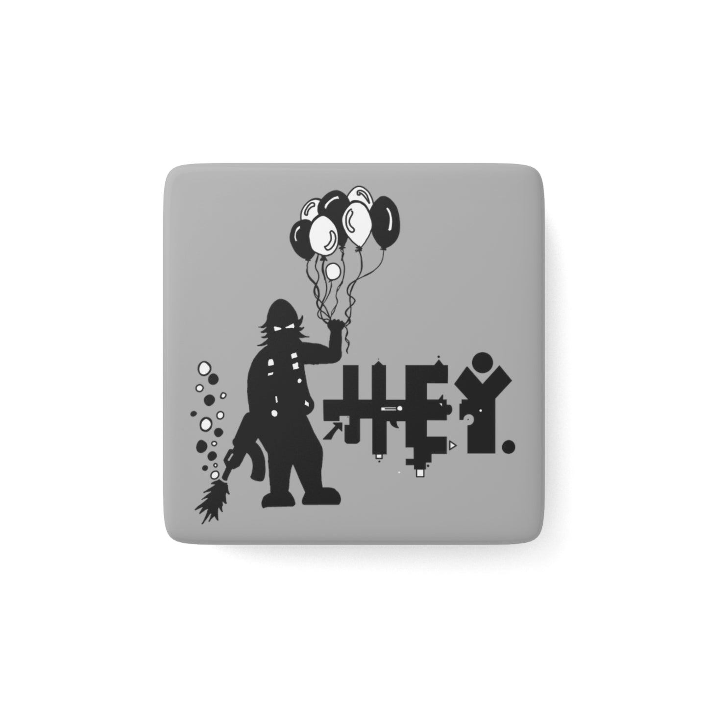 Porcelain Magnet, Square