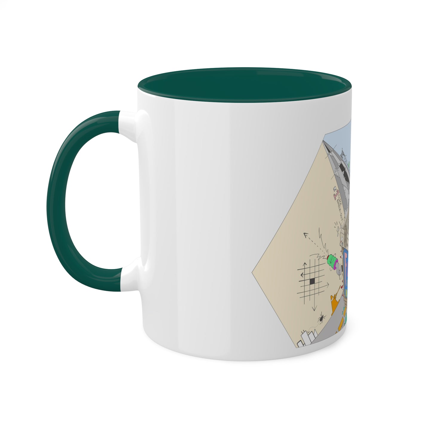 "Baby-Maker" by Sietch Ramshackle Colorful Mugs, 11oz