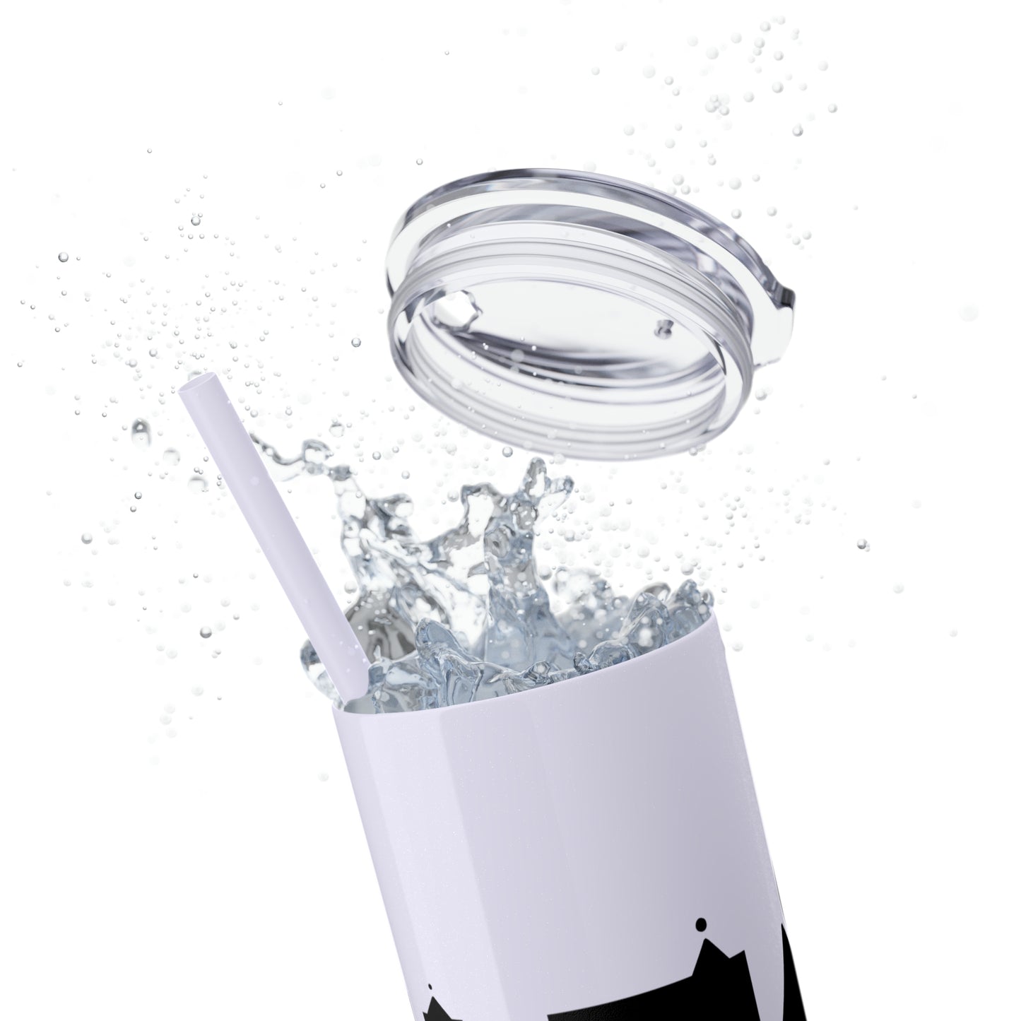 Skinny Tumbler with Straw, 20oz