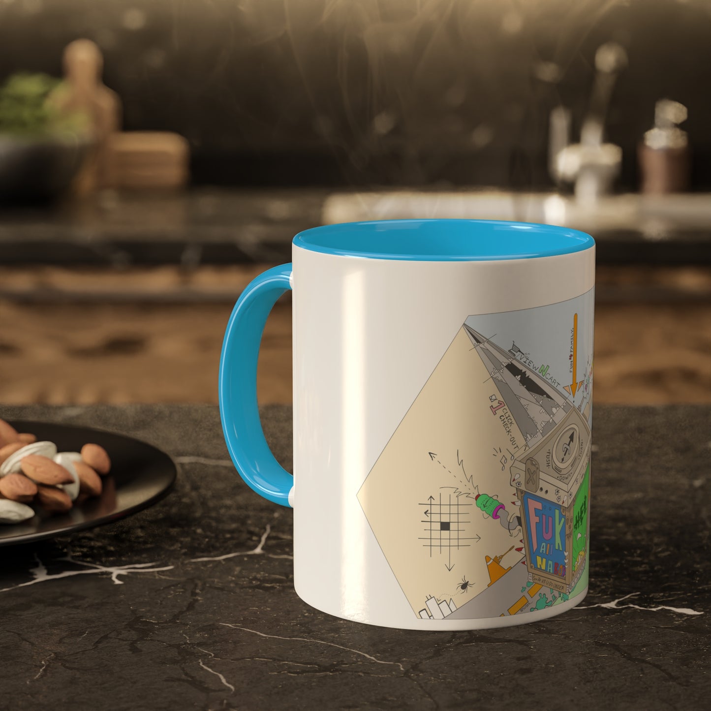 "Baby-Maker" by Sietch Ramshackle Colorful Mugs, 11oz