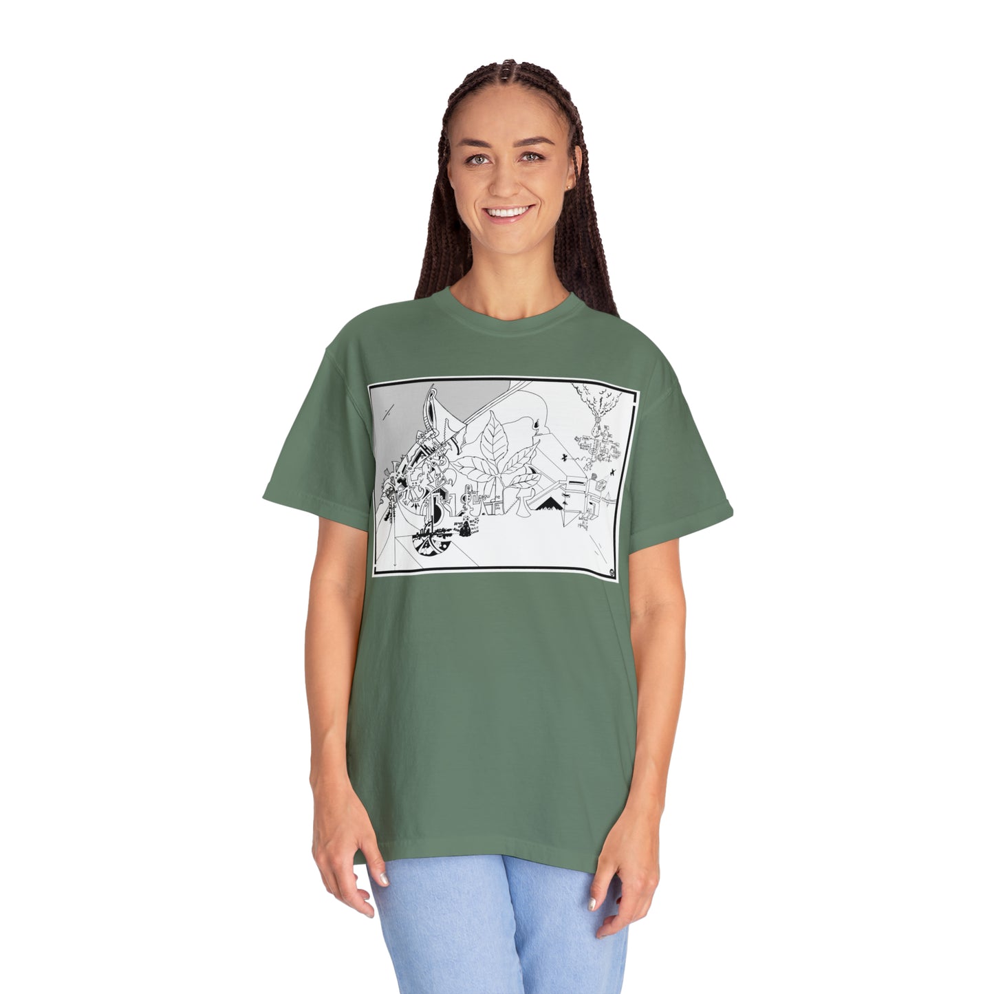 Unisex Garment-Dyed T-shirt