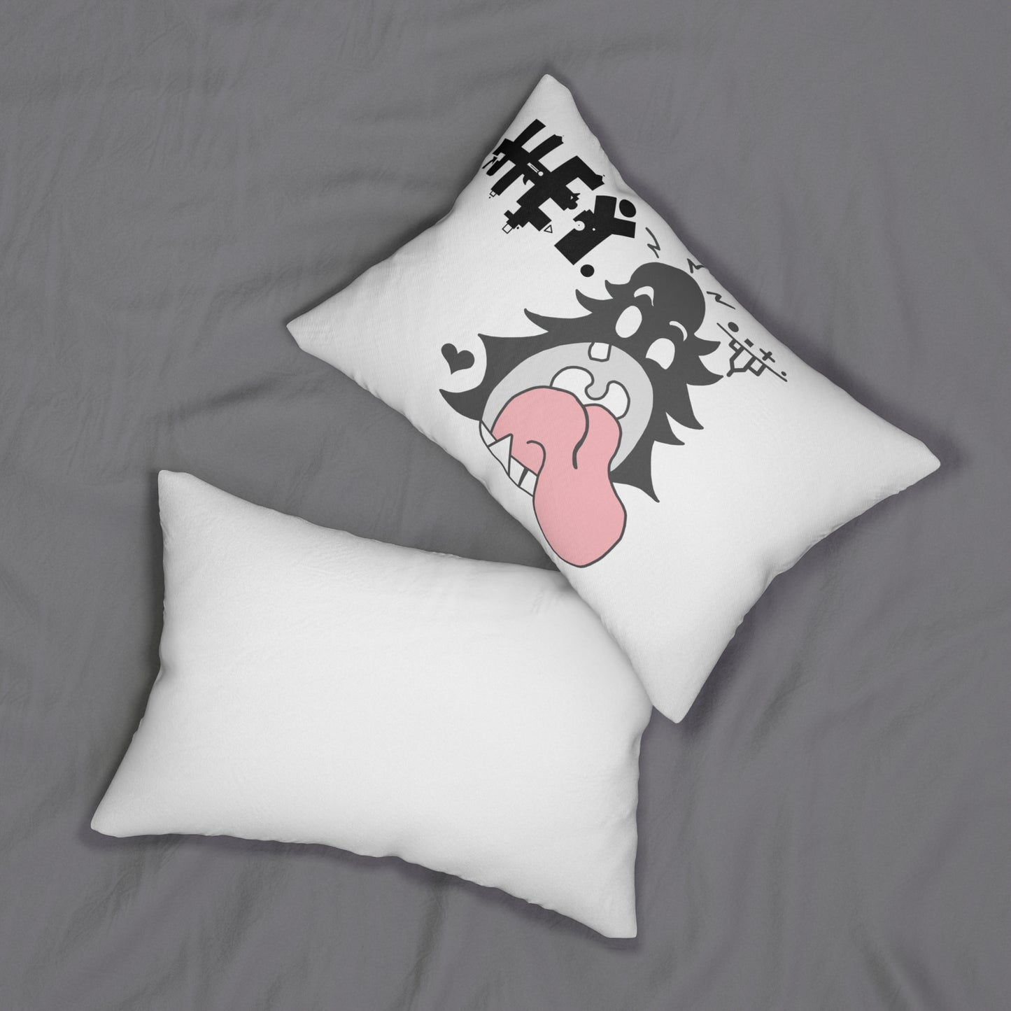 "Scrietch" Spun Polyester Lumbar Pillow