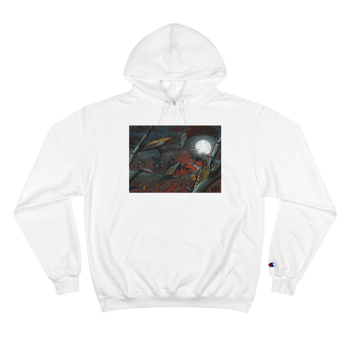 "Hey-Husk" Champion Hoodie