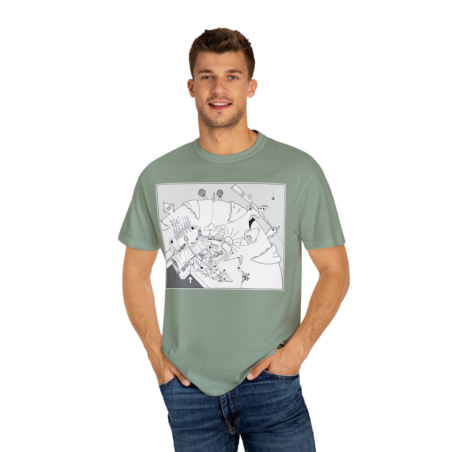 Unisex Garment-Dyed T-shirt