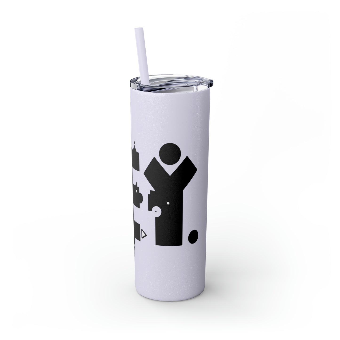Skinny Tumbler with Straw, 20oz