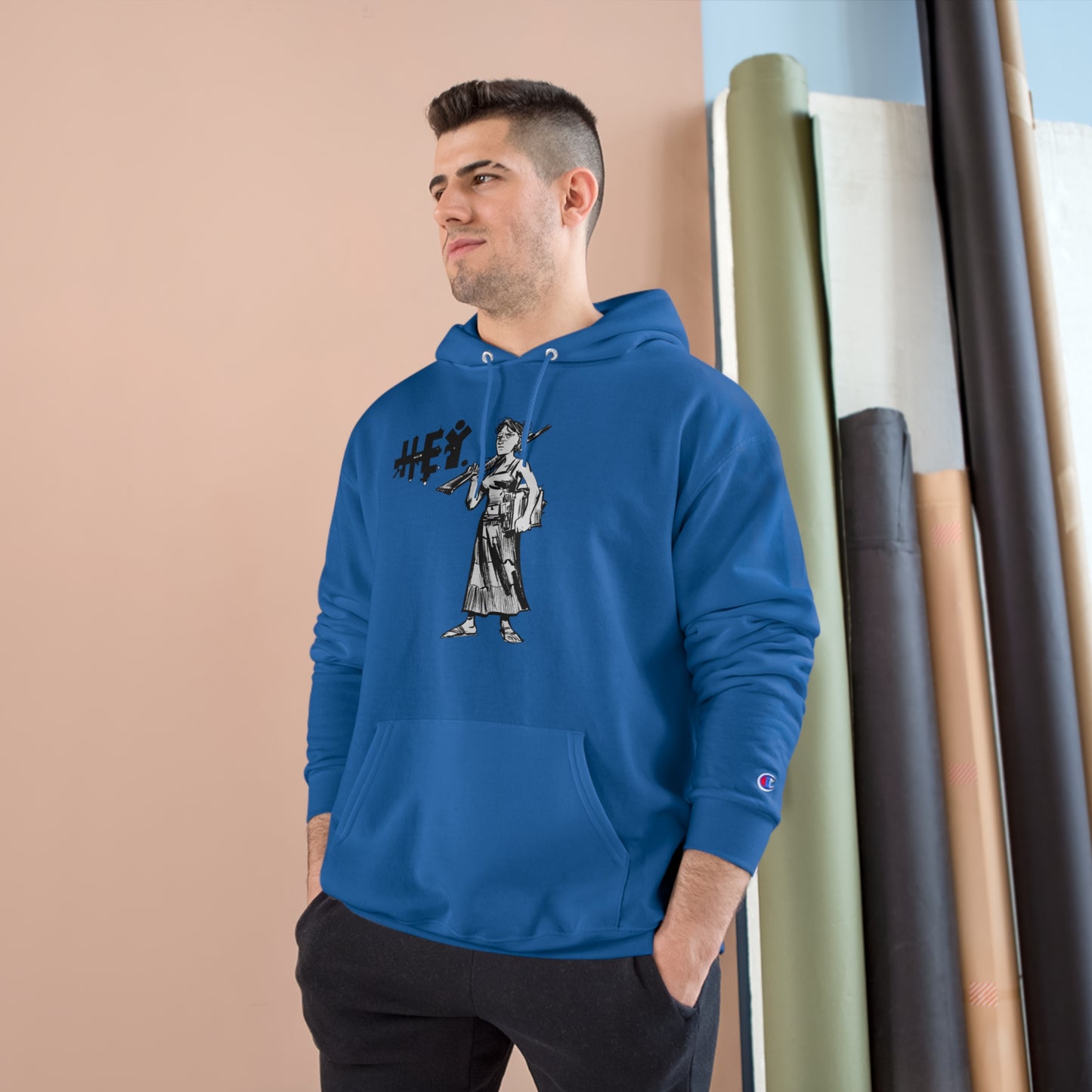 "Molly U-Hauly" Champion Hoodie
