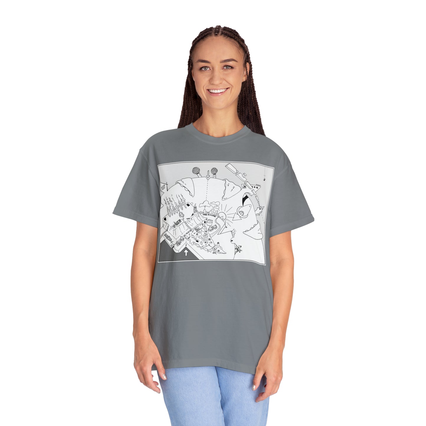 Unisex Garment-Dyed T-shirt