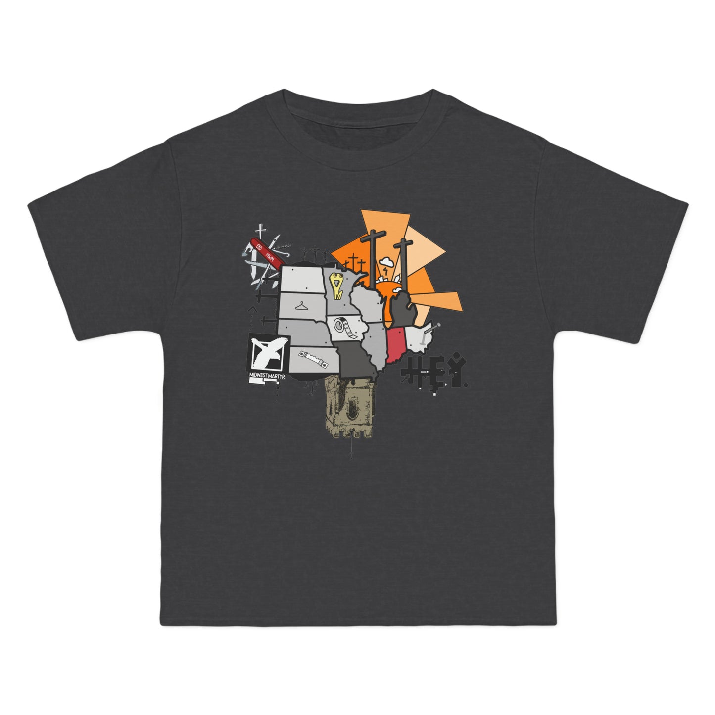 "Midwest Martyr" Beefy-T® Short-Sleeve T-Shirt