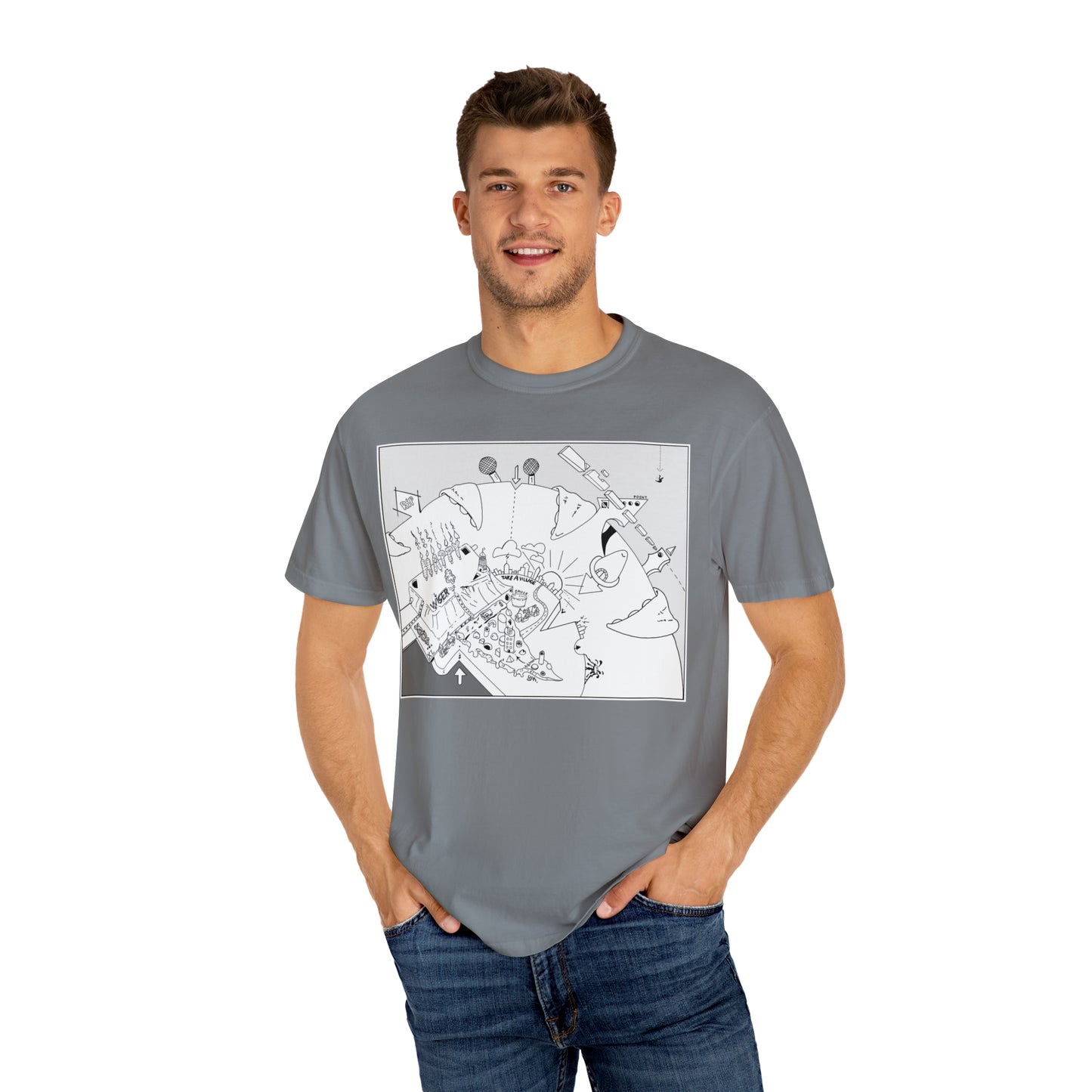 Unisex Garment-Dyed T-shirt