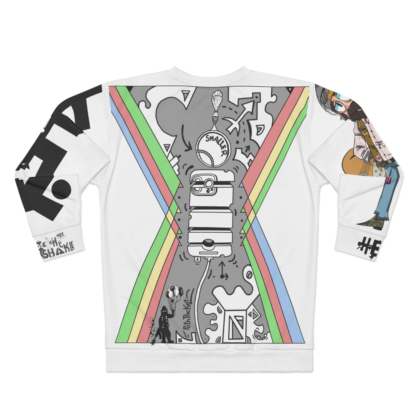 The Ultimate Hey. Battle Armor - Unisex Sweatshirt (AOP)