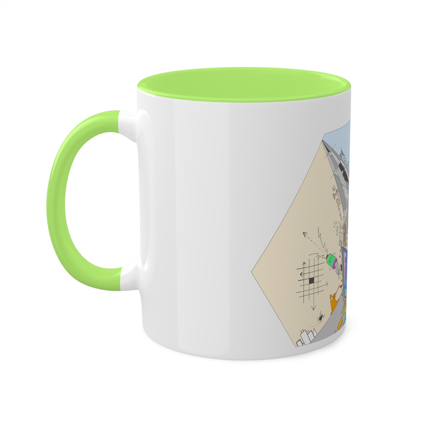 "Baby-Maker" by Sietch Ramshackle Colorful Mugs, 11oz