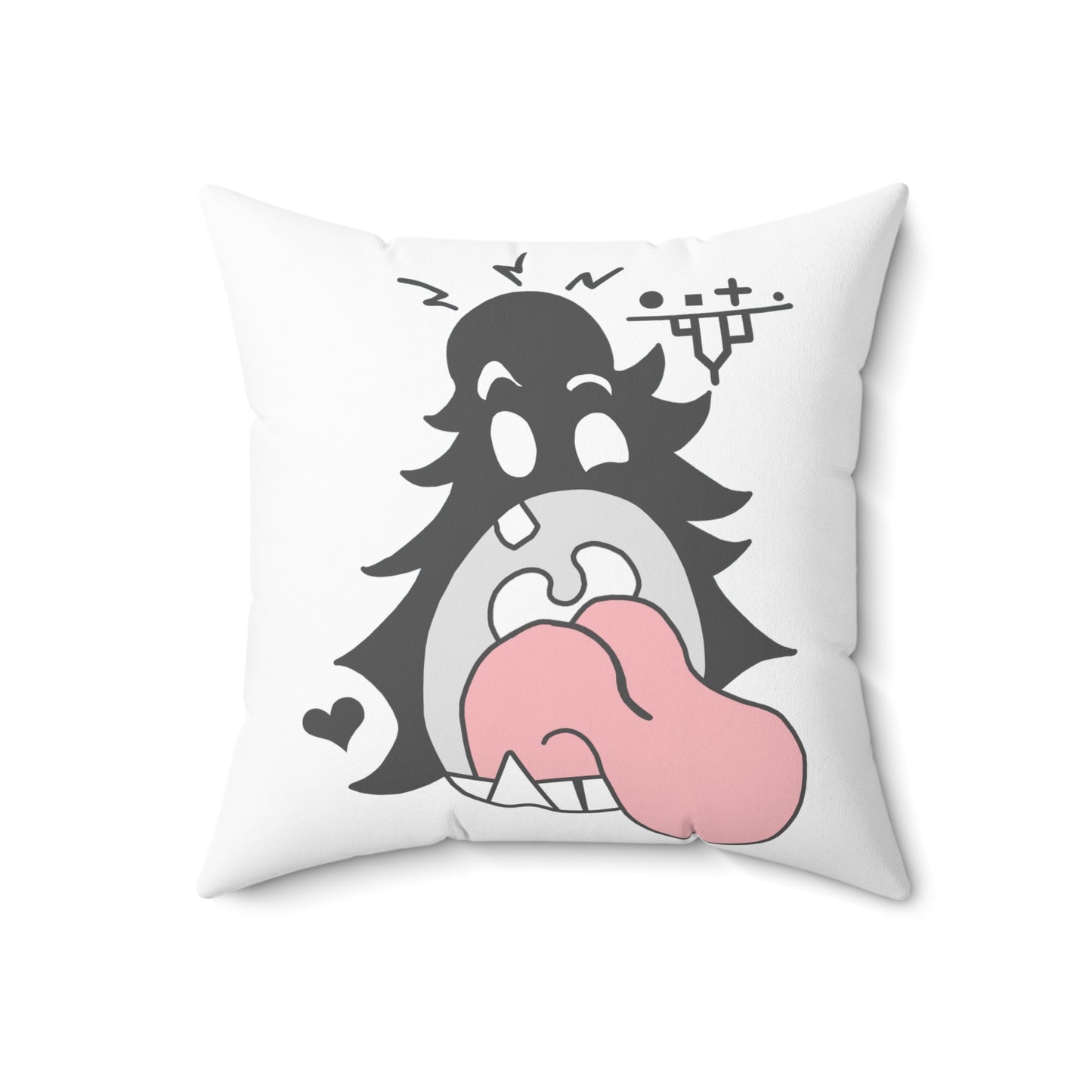 "Molly U-Hauly" Spun Polyester Square Pillow