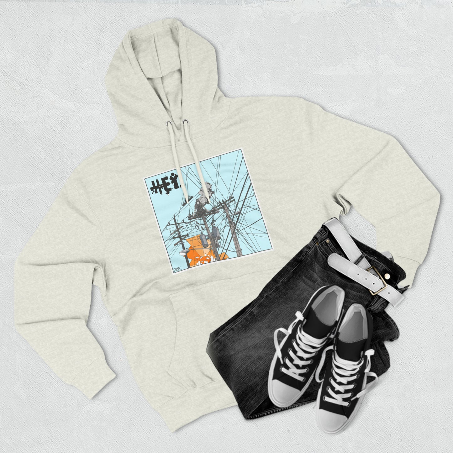 "Self-Immo" by Sietch Ramshackle Unisex Premium Pullover Hoodie