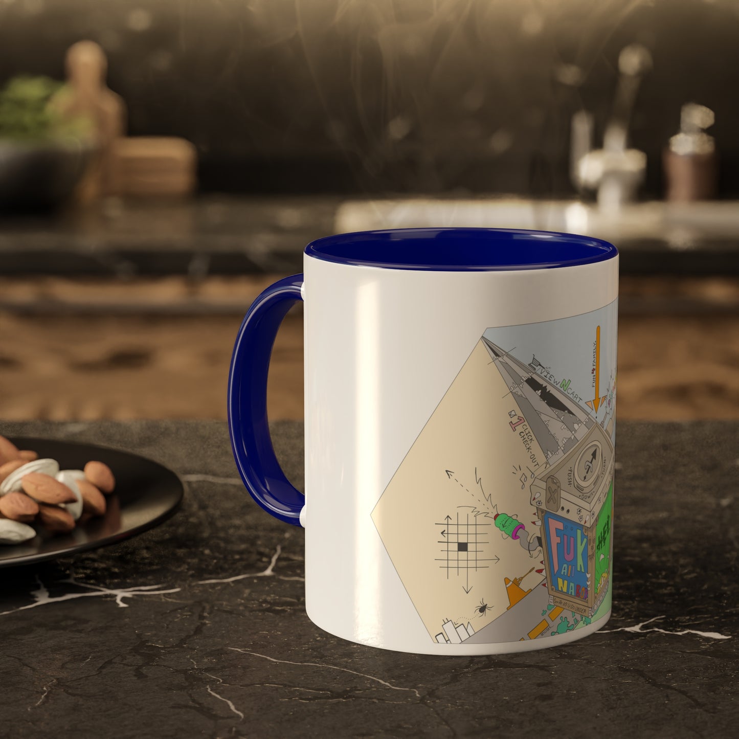 "Baby-Maker" by Sietch Ramshackle Colorful Mugs, 11oz
