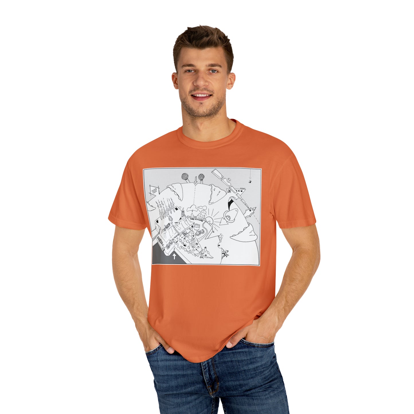 Unisex Garment-Dyed T-shirt