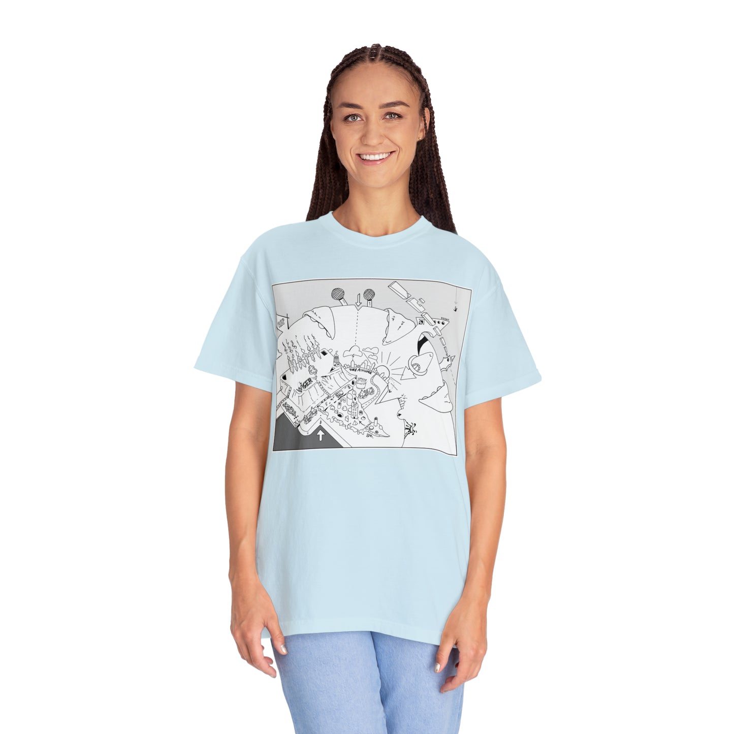 Unisex Garment-Dyed T-shirt