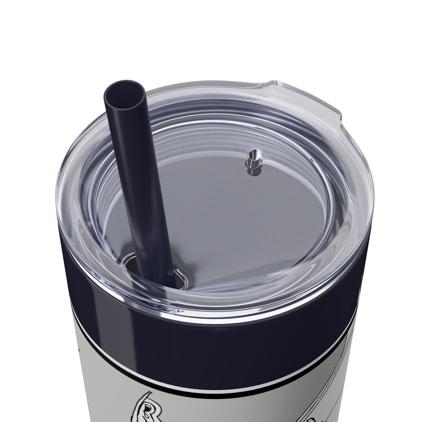 Skinny Tumbler with Straw, 20oz