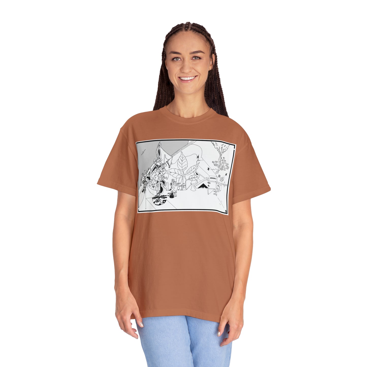 Unisex Garment-Dyed T-shirt