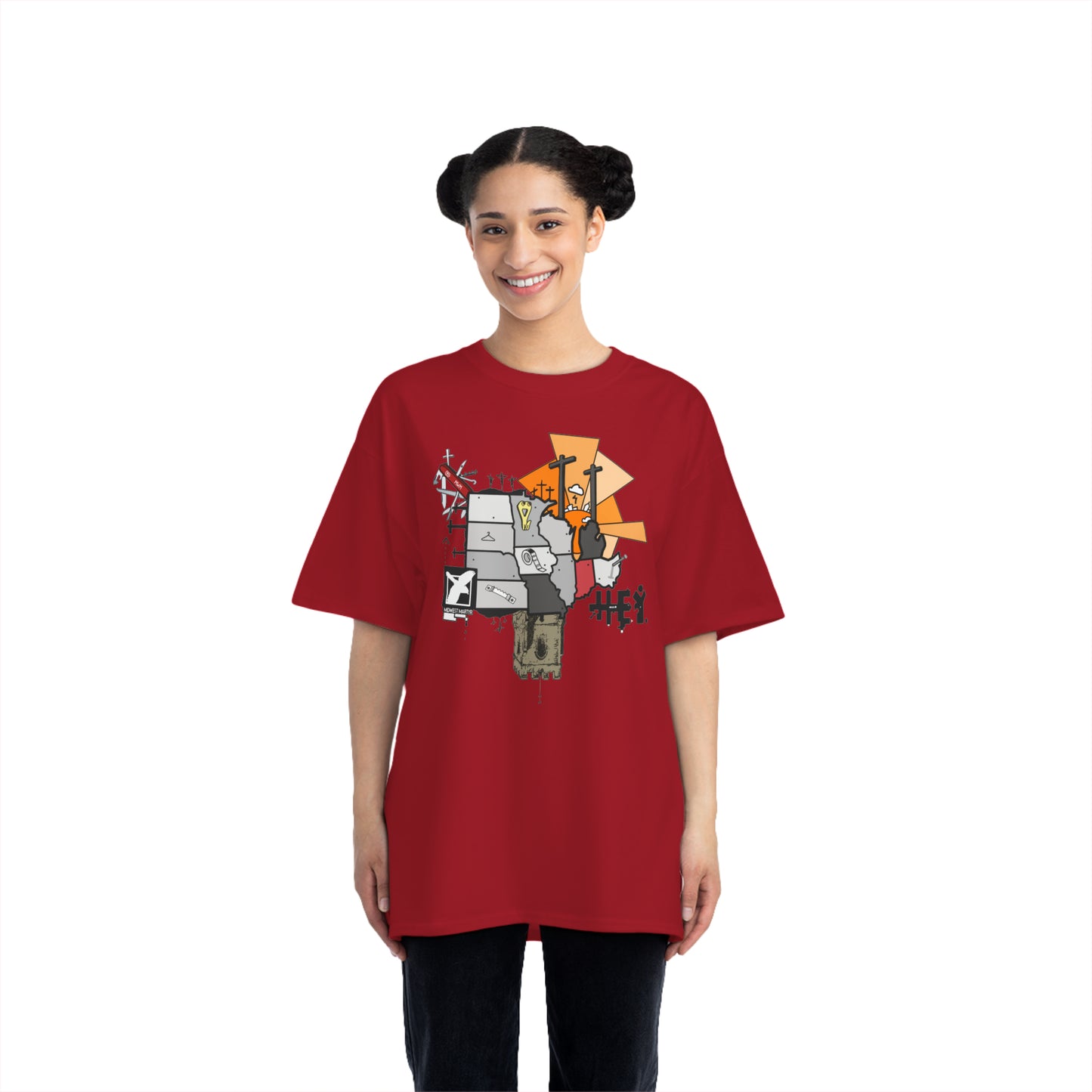 "Midwest Martyr" Beefy-T® Short-Sleeve T-Shirt