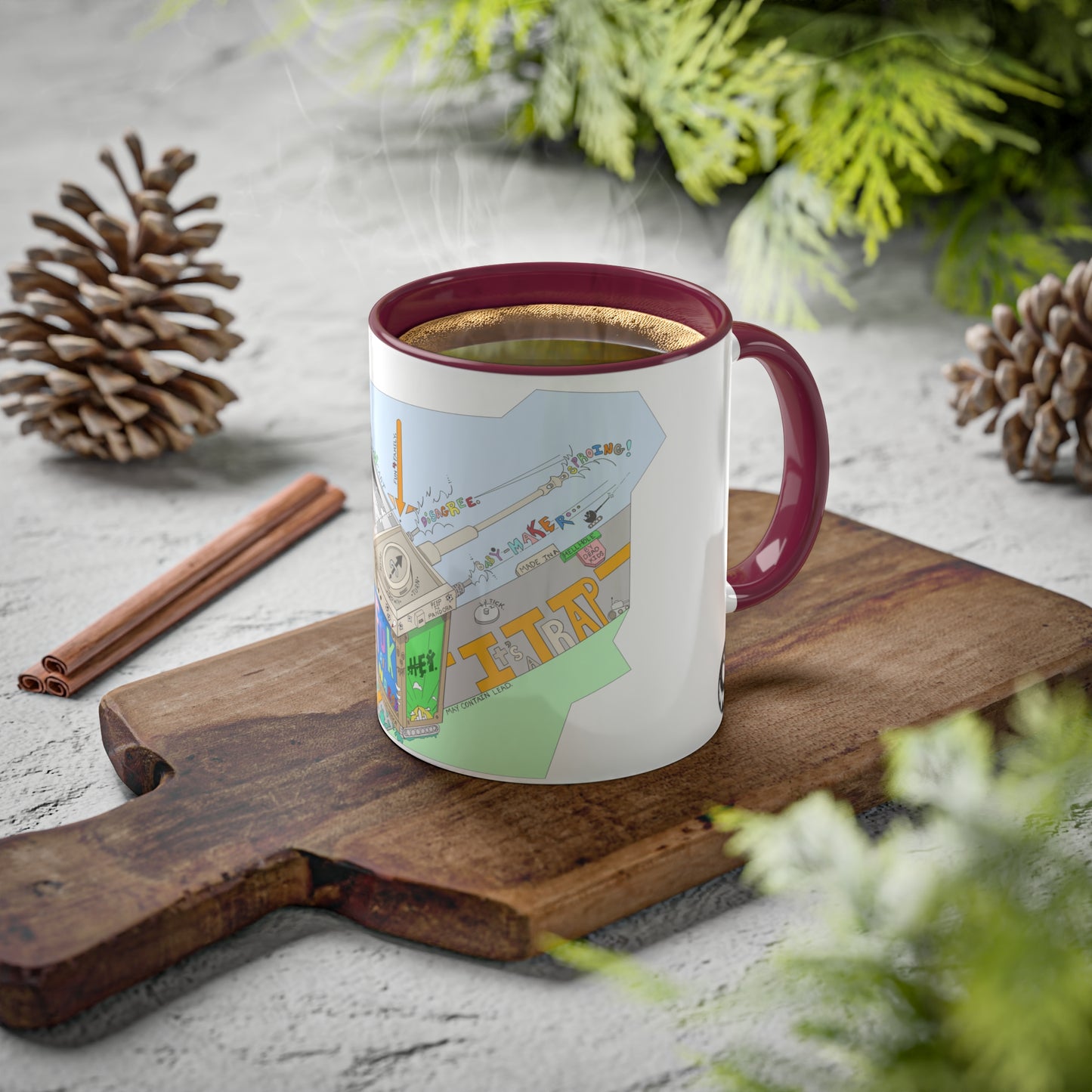 "Baby-Maker" by Sietch Ramshackle Colorful Mugs, 11oz