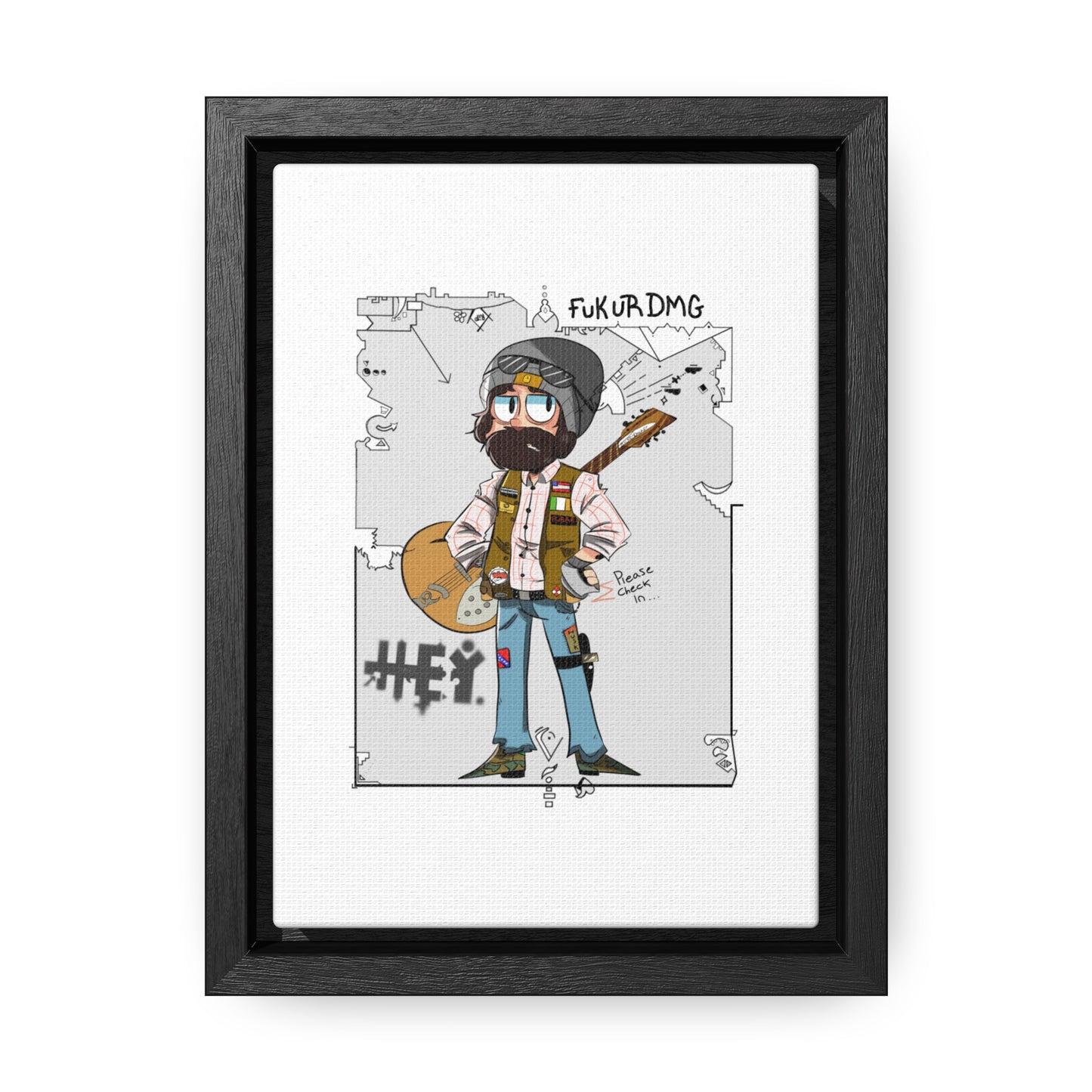 Gallery Canvas Wraps, Vertical Frame