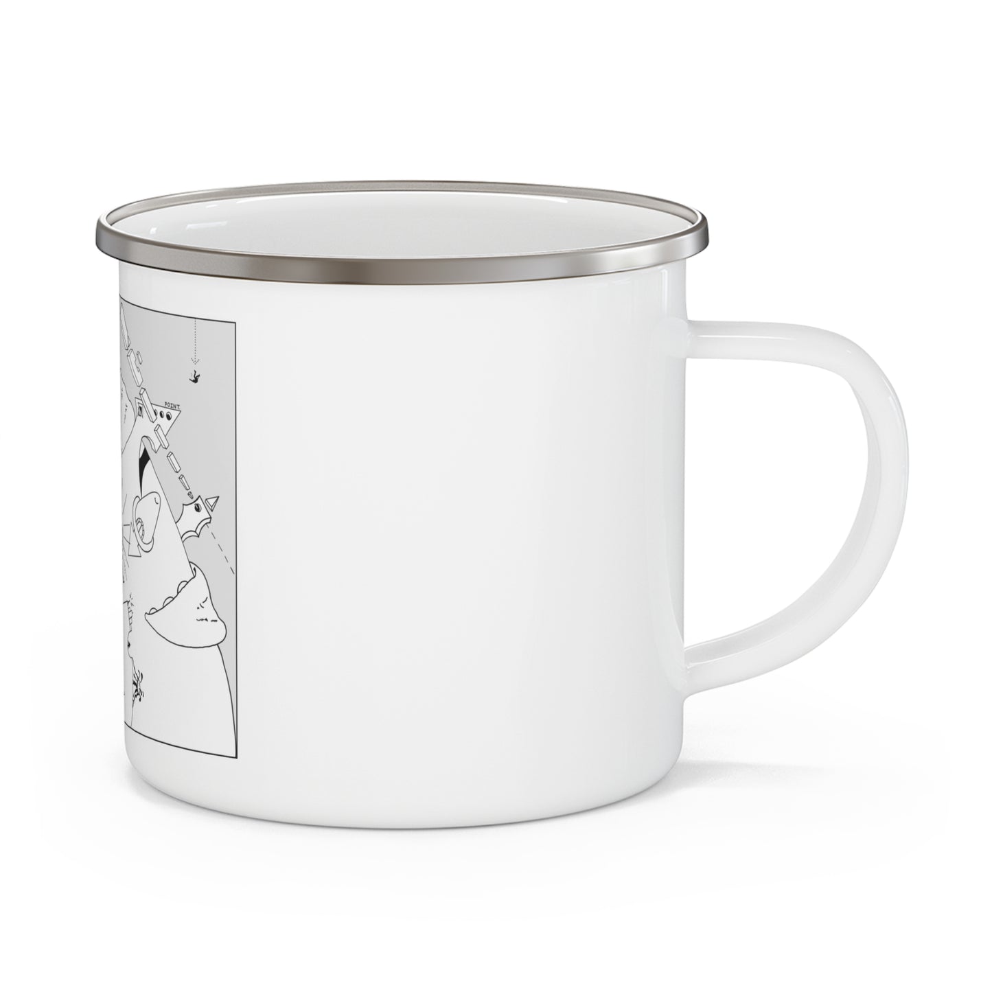 Enamel Camping Mug