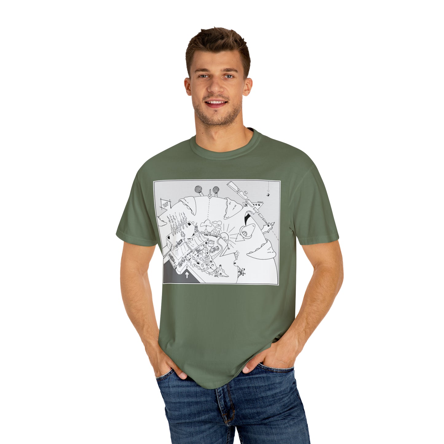 Unisex Garment-Dyed T-shirt