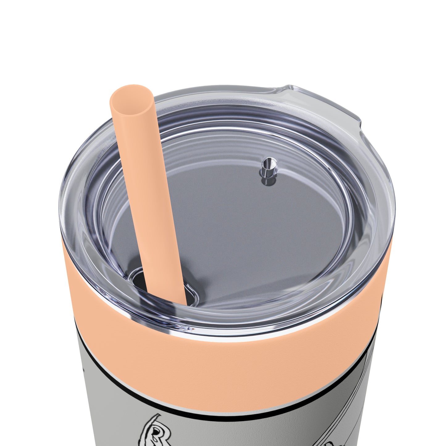 Skinny Tumbler with Straw, 20oz
