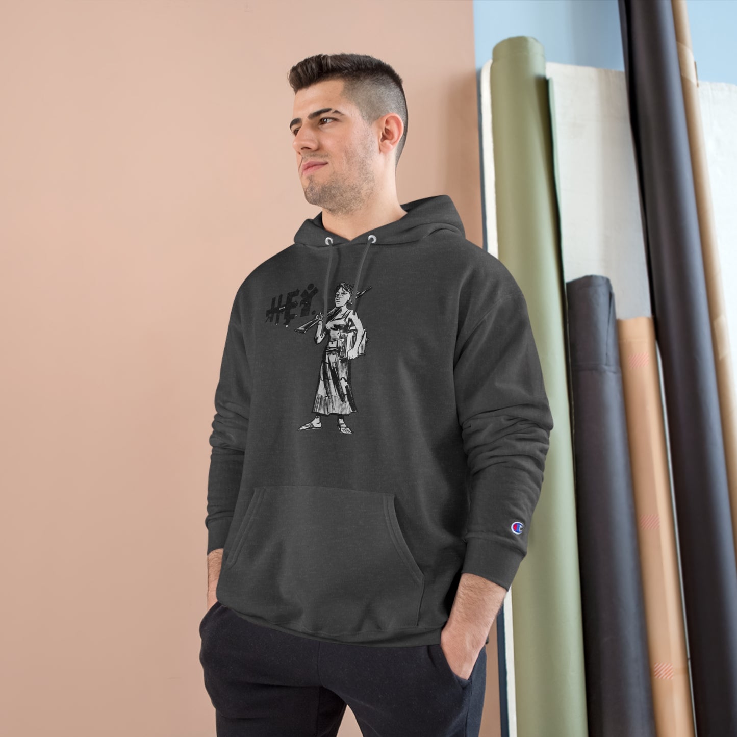 "Molly U-Hauly" Champion Hoodie