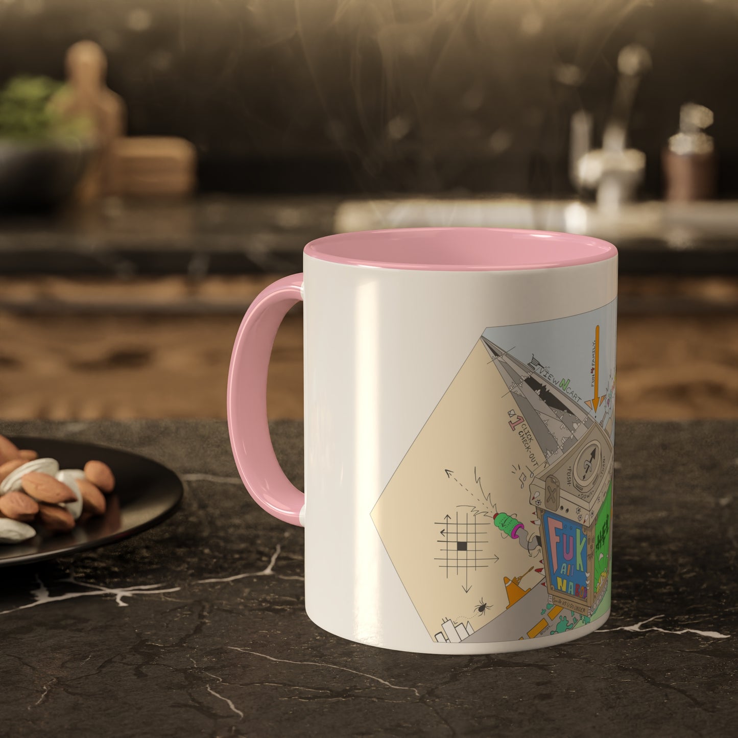 "Baby-Maker" by Sietch Ramshackle Colorful Mugs, 11oz