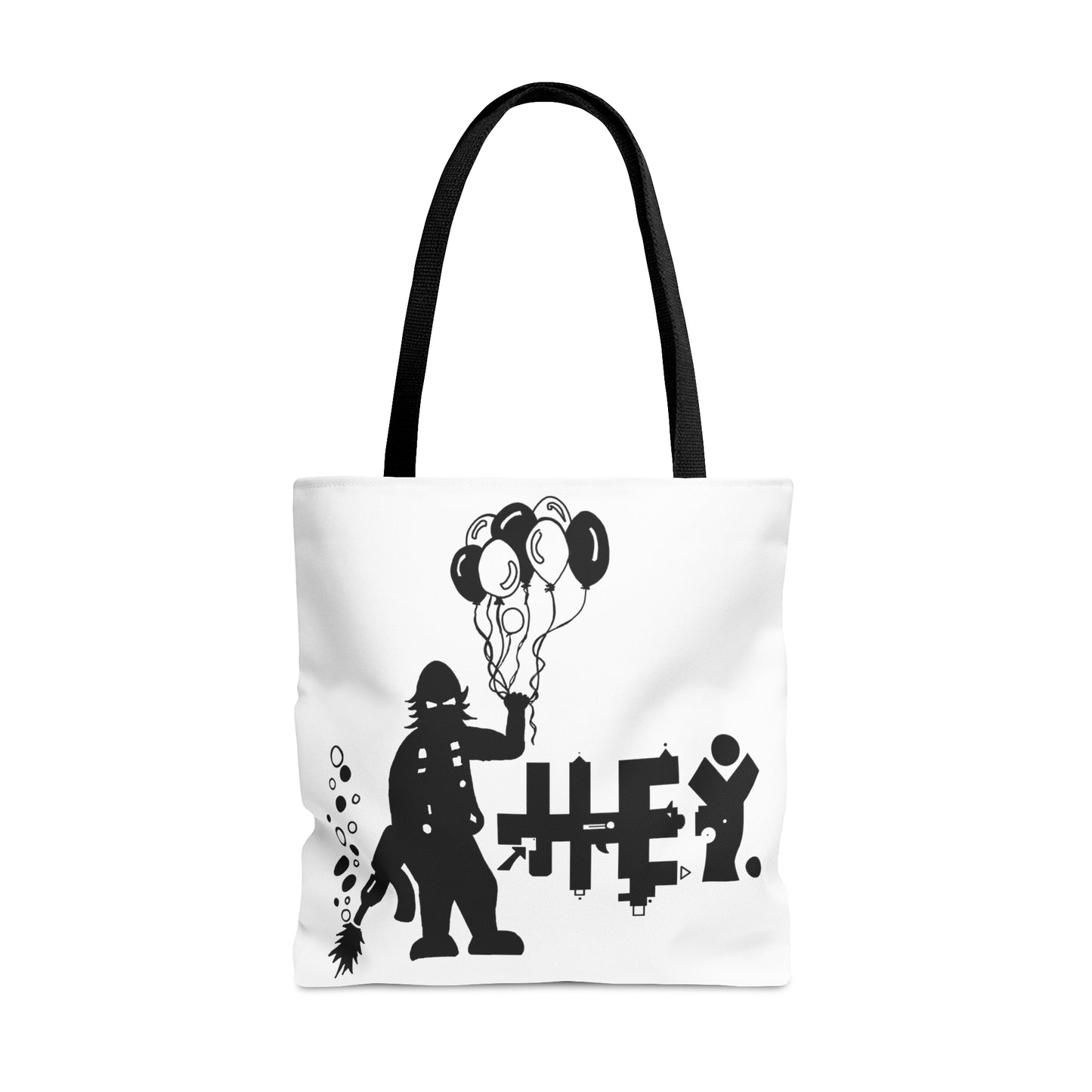 Hey. Brand Logo Tote Bag (AOP)