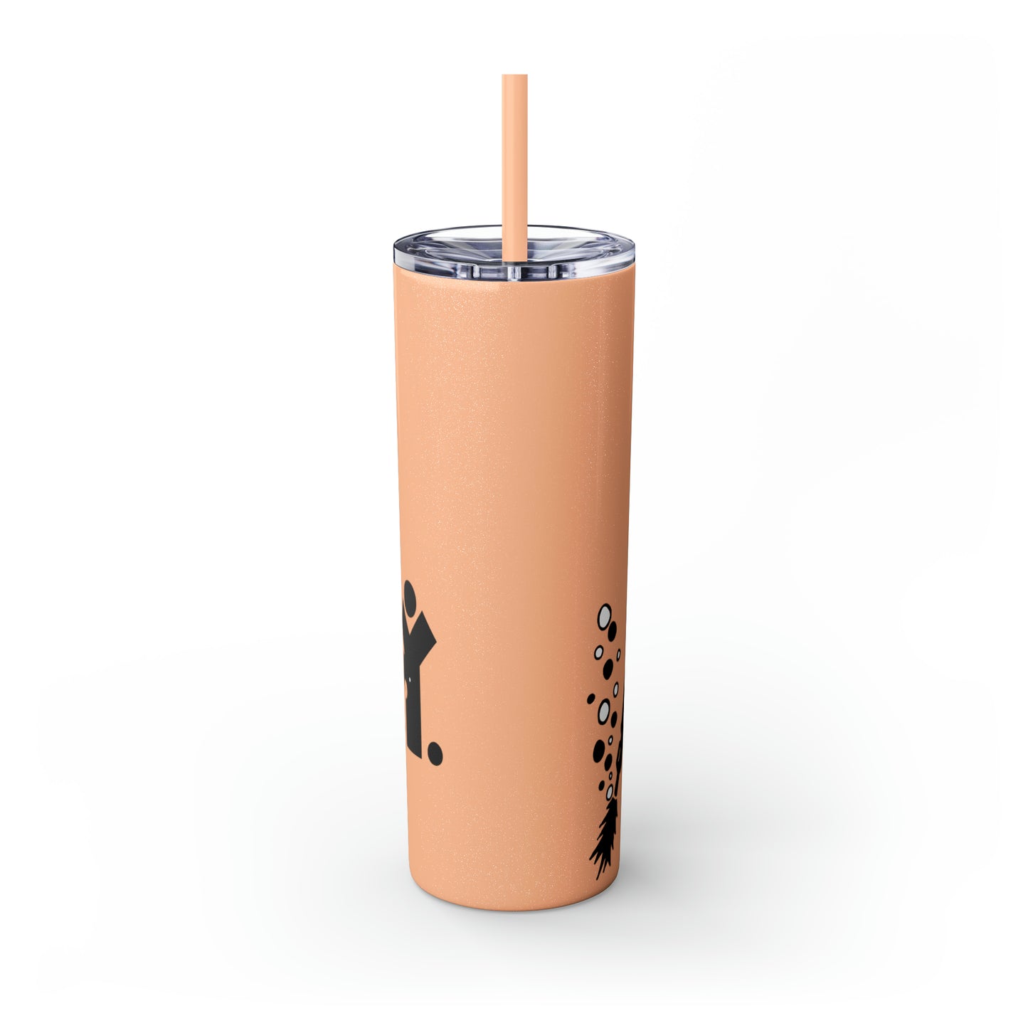 Skinny Tumbler with Straw, 20oz